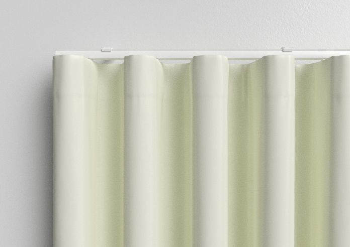 Kyoto Faux Silk, White - Made to Measure Curtains - Image 13